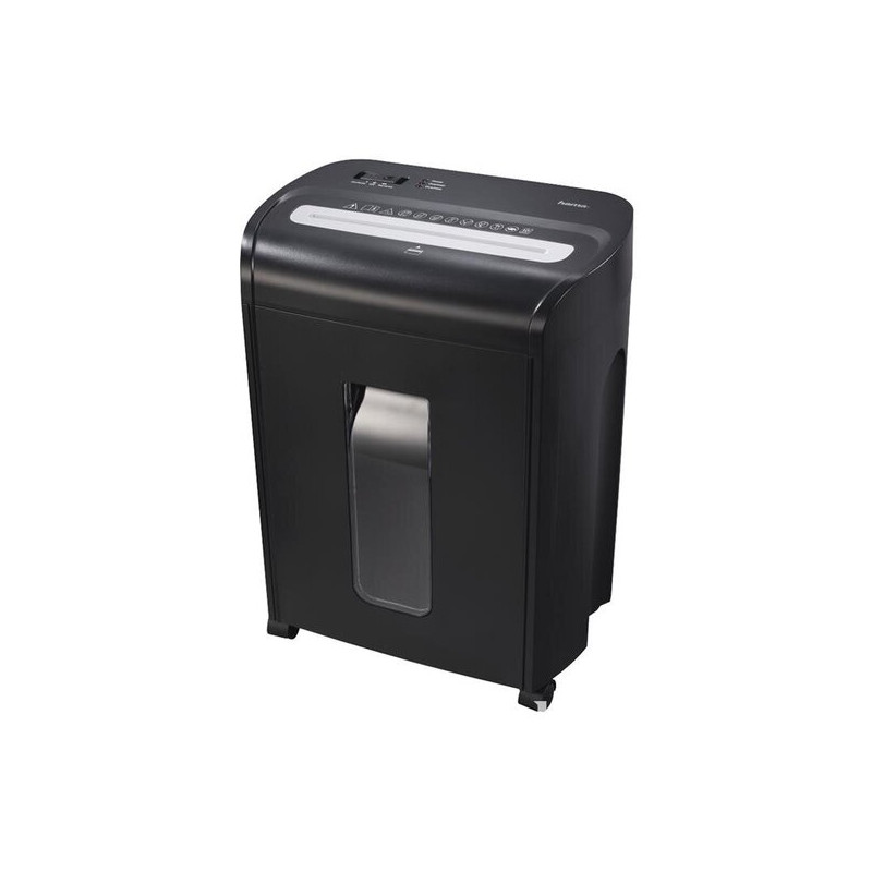 Измельчитель бумаги Hama Premium M8+, 20 л, черный, 00050548