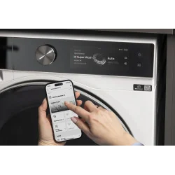 Стиральная машина Hisense, 12 кг, глубина 61 см, 1400 об/мин, WF7S1247BW