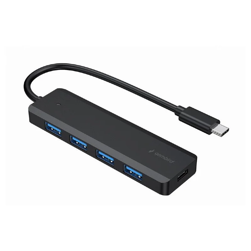 USB-C хаб Gembird, USB-A 4 x USB 3.0, UHB-CM-U3P4P-01