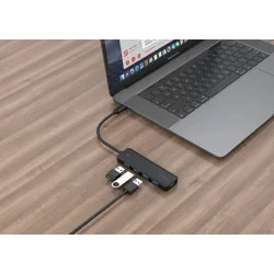 USB-C Hub Gembird, USB-A, 4 x USB 3.0, UHB-CM-U3P4P-01