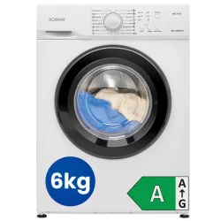 Стиральная машина Bomann, 6 кг, 1000 об/мин, глубина 44 см, WA7161