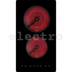 Integreeritav keraamiline pliidiplaat Greentek, must, GTV30BK