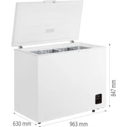 Sügavkülmkirst Gorenje, 248L, FH25EAW