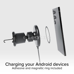 Автомобильное беспроводное зарядное устройство SBS 15W, Magsafe, черный, TESUPPMAG15WVENT