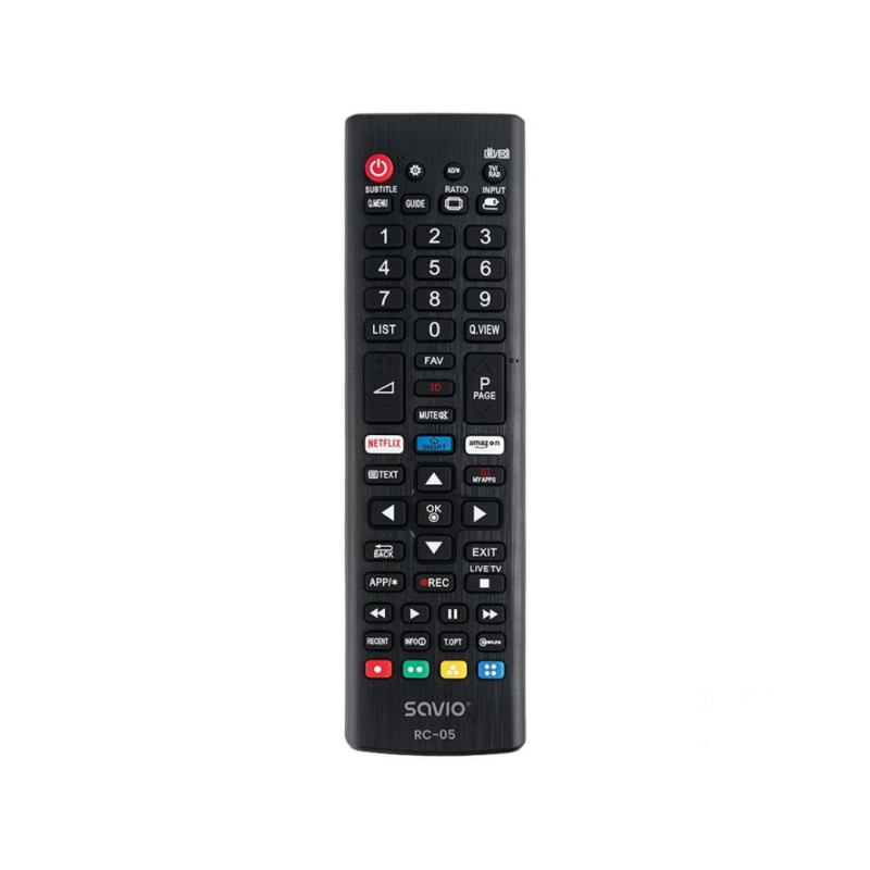 LG televiisori asenduspult Savio RC-05, TVPUSARC05