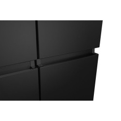 Jäävaba SBS külmik Hisense, 609 L, 179 cm, must, RQ758N4SBFE