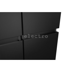 No Frost SBS Холодильник, Hisense, 609 л, высота 179 см, черная, RQ758N4SBFE