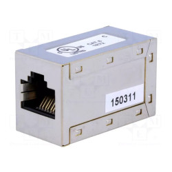 Адаптер для LAN кабеля RJ45/RJ45 8/8, CAT6, DIGITUS, 3884549