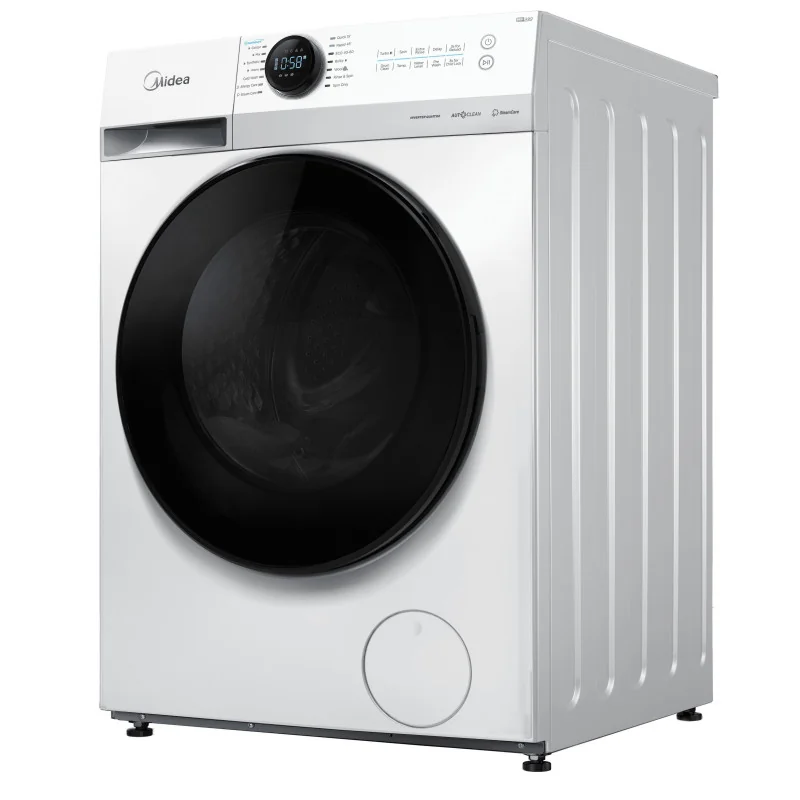 Стиральная машина Midea, 8 кг, глубина 47,5 см, 1400 об/мин, MF200W80WB/W-HR