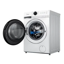 Стиральная машина Midea, 8 кг, глубина 47,5 см, 1400 об/мин, MF200W80WB/W-HR