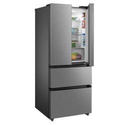Jäävaba külmik Midea, 391 L, kõrgus 178 cm, roostevaba teras, MERF402FIE02