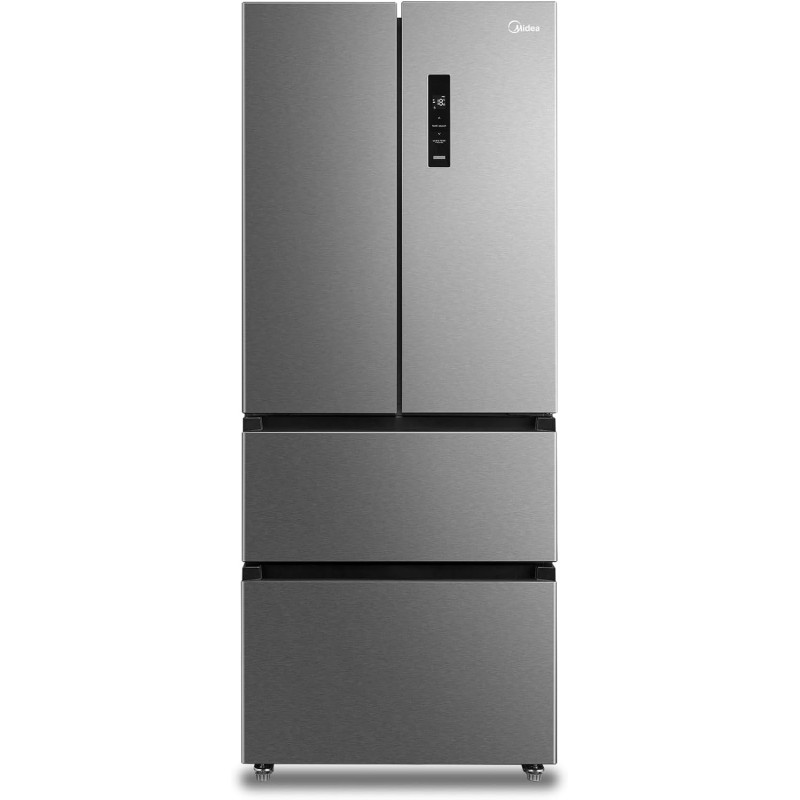 Jäävaba külmik Midea, 391 L, kõrgus 178 cm, roostevaba teras, MERF402FIE02