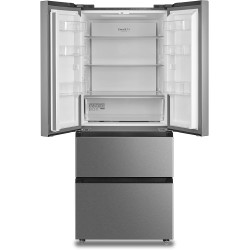 Jäävaba külmik Midea, 391 L, kõrgus 178 cm, roostevaba teras, MERF402FIE02