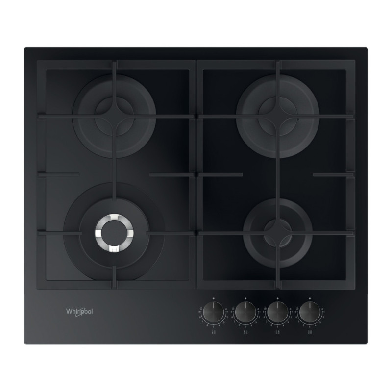 Integreeritav gaasiplaat Whirlpool, laius 59 cm, must, AKTL629NB1