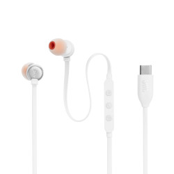 Kõrvasisesed kõrvaklapid JBL Tune 310C USB-C, valge, JBLT310CWHT