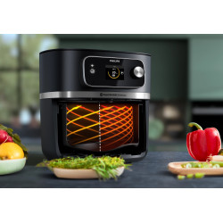 Kuumaõhufritüür Philips XXL Airfryer Combi Connected, 8,3 L, 2200 W, must, HD9880/90