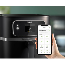Kuumaõhufritüür Philips XXL Airfryer Combi Connected, 8,3 L, 2200 W, must, HD9880/90