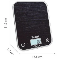 Kухонные весы Tefal Optiss, темно-серый, BC50D2V0 Kухонные весы Tefal Optiss, темно-серый, BC50D2V0