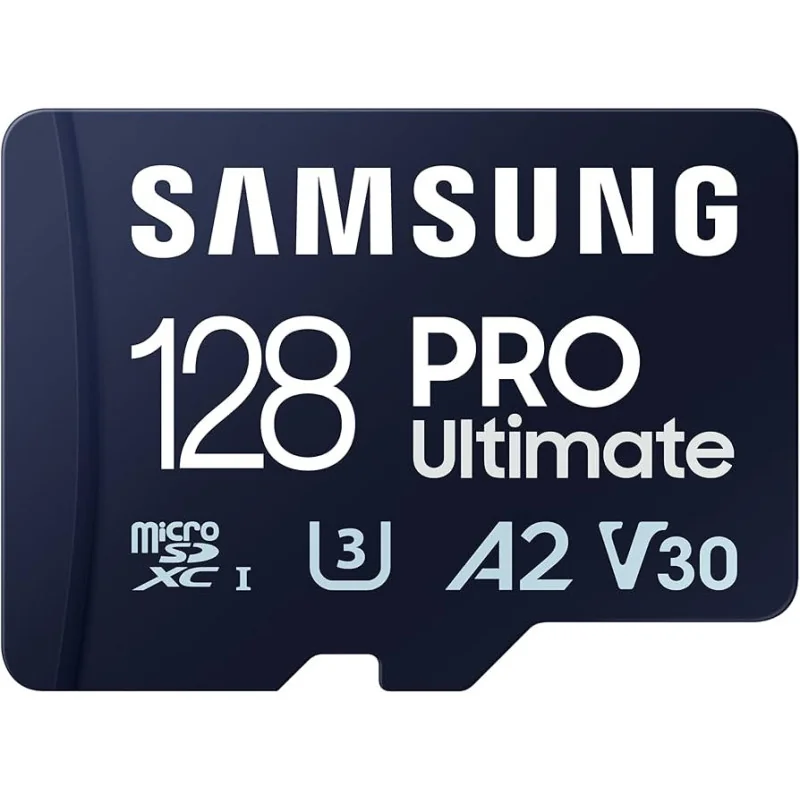 128 GB mälukaart Samsung PRO Ultimate, microSDXC, adapter, MB-MY128SA/WW