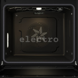 Интегрируемый духовой шкаф Hisense, 77 л, пиролитическая очистка, черный, BSA6633PBG8