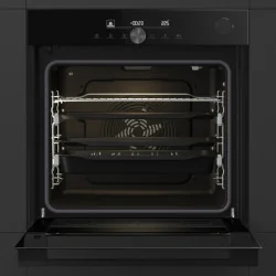 Integreeritav ahi Hisense, 77 L, pürolüütiline puhastus, must, BSA6633PBG8