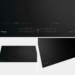 Integreeritav induktsioonpliidiplaat Hisense, laius 59,5 cm, must, HI6432BSCWF