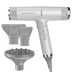 Фен для волос GA.MA IQ1 Perfetto, 1600 Вт, серый, PH6065