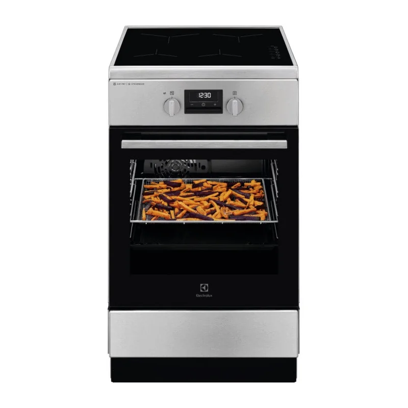 Induktsioonpliit Electrolux, SteamBake 50 cm, 58 L, roostevaba teras, LKI564267X Induktsioonpliit Electrolux, SteamBake 50 cm, 58 L, roostevaba teras, LKI564267X