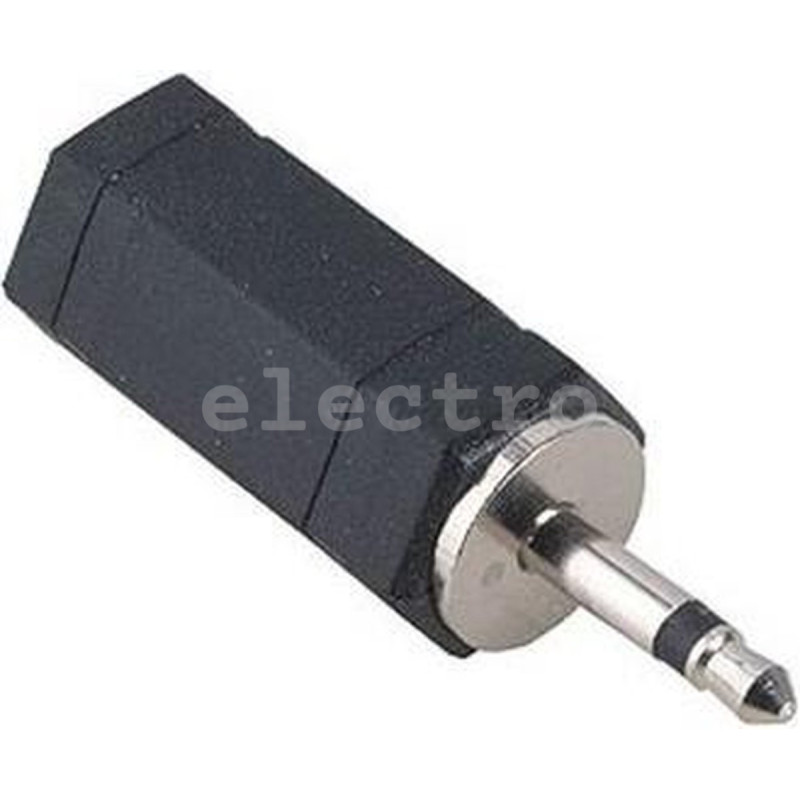 Адаптер 2,5 мм штекер/3,5 мм гнездо, моно, Hama, 00043354