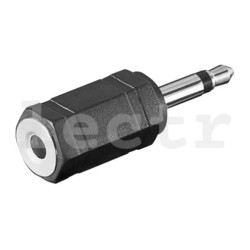 Üleminek 2,5mm isa/ 3,5mm ema, mono, Hama, 00043354