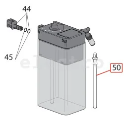 Delongi kohvimasina piimavõtu toru piimapaaki, 5313272221