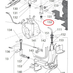 Delonghi kohvimasina boileri poolne puks (keraamiline), 5332239300