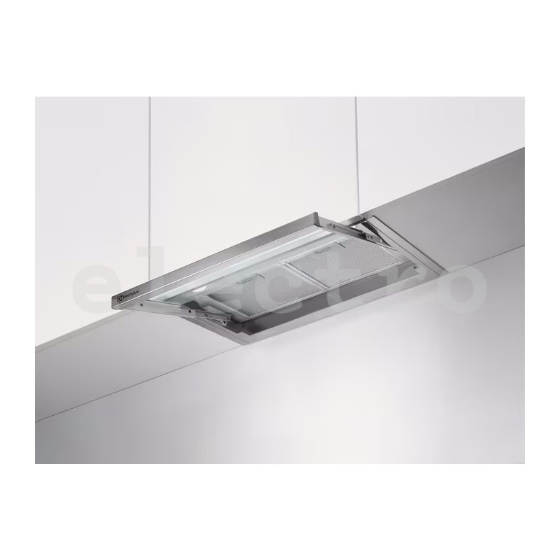 Integreeritav õhupuhasti Electrolux, 600 m³/h, laius 56 cm, roostevaba teras, LFP536X