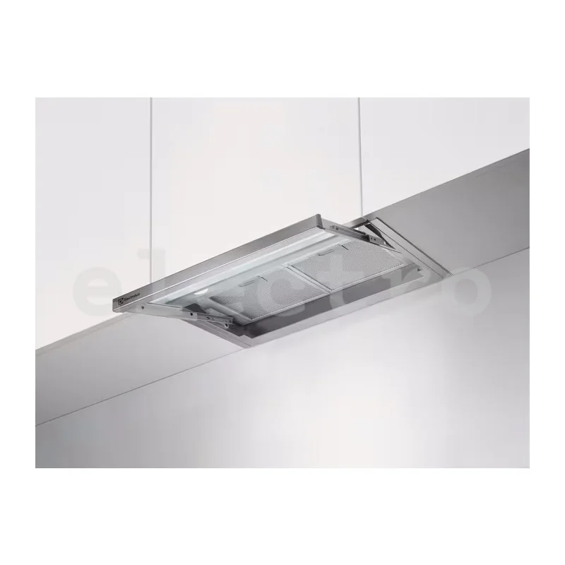 Integreeritav õhupuhasti Electrolux, 600 m³/h, laius 56 cm, roostevaba teras, LFP536X