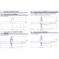 Bosch köögikombaini segaja labad, 10004361, 00630759, ren