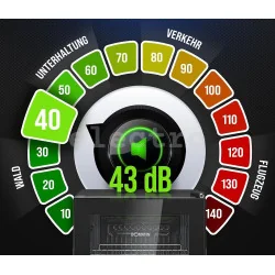 Klaasuksega külmik Bomann, 63 L, kõrgus 74 cm, KSG7287