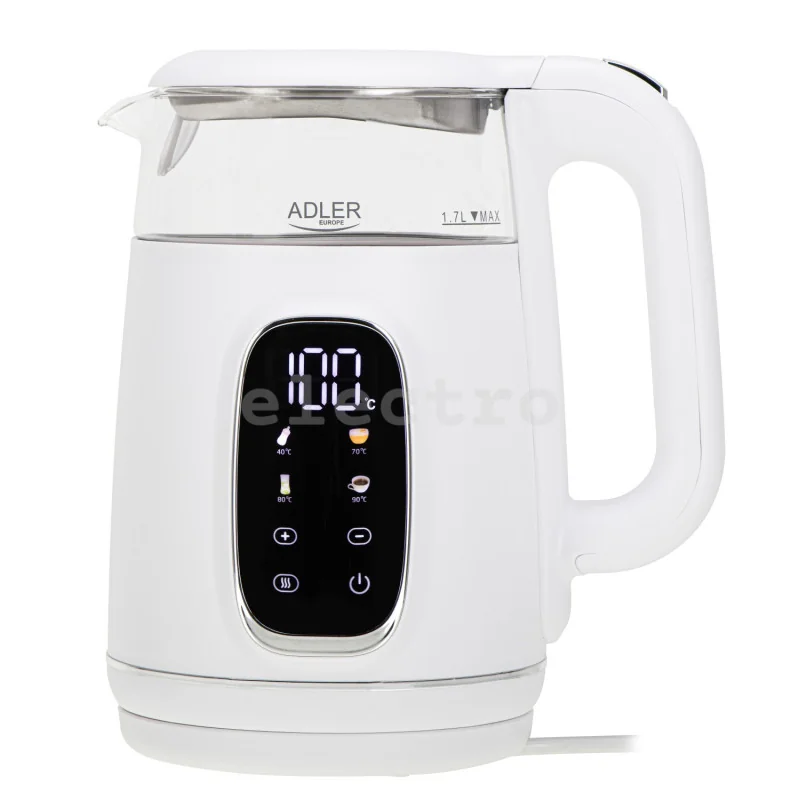 Veekeetja reguleeritava temperatuuriga Adler, AD1305WS