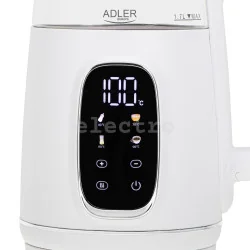 Чайник ADLER, pегулировка температуры, 1,7 л ADLER, AD1305WS
