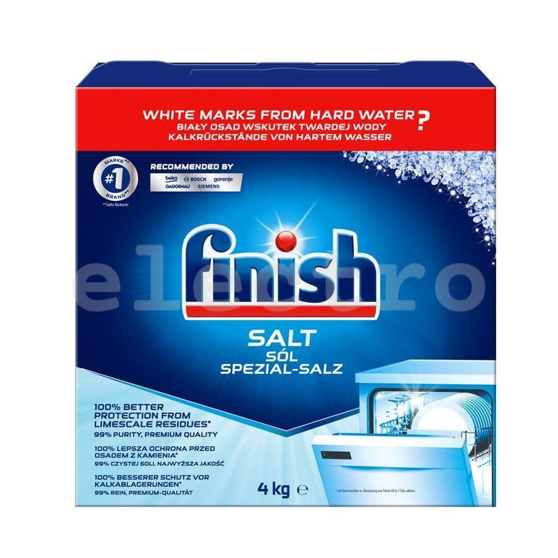 Соль для посудомоечной машины, Finish, 4 кг