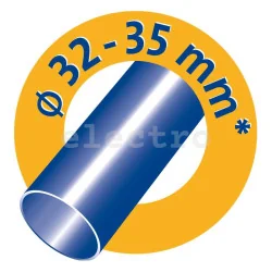 Универсальная насадка для пылесоса Swirl, 32-35мм, 4005608219254 Универсальная насадка для пылесоса Swirl, 32-35мм, 4005608219254