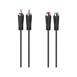 Удлинитель 2 RCA - 2RCA, Hama, 1.5 м, 00205259