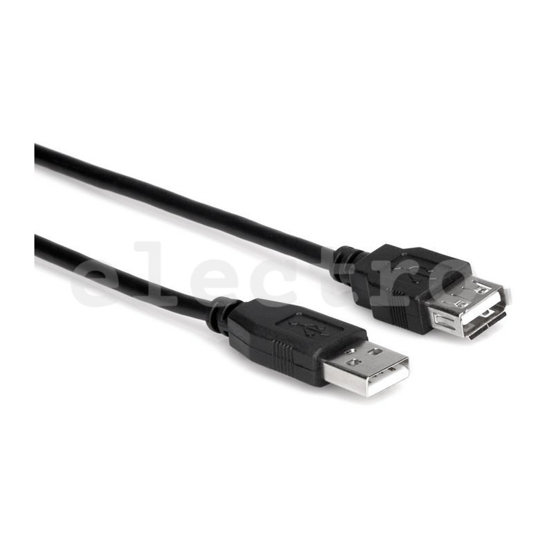USB pikenduskaabel, 0.75m AM-AF, Cablexpert, CC-USB2-AMAF-75CM/300-B