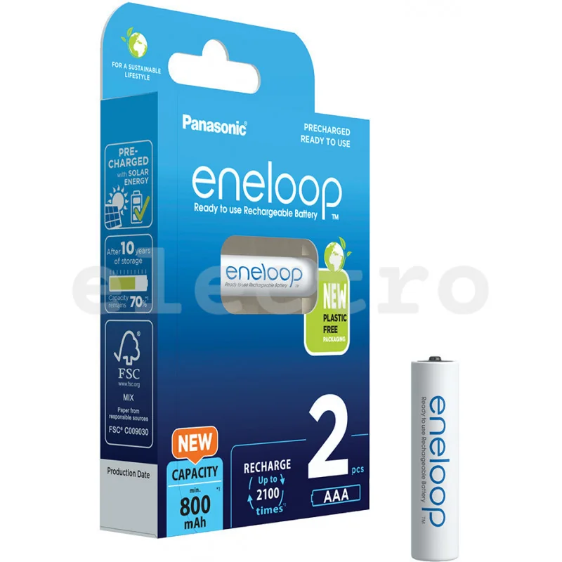 Panasonic Eneloop Pro aku AAA, 800mAh, 2tk pakis