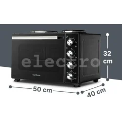 Мини-духовка с двумя варочными зонами, Proficook PCKK1302