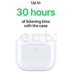 Беспроводные наушники Apple Airpods 4 ANC, белый, MXP93ZM/A