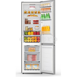 NoFrost külmik Hisense, 336 L, kõrgus 202 cm, hall, RB440N4ACA