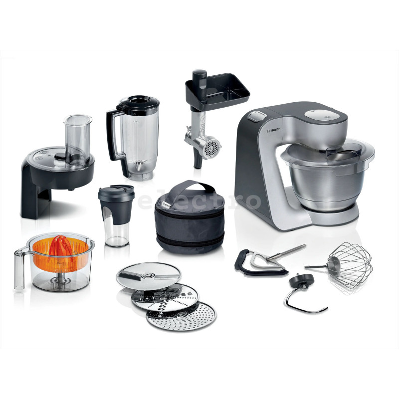 Köögikombain Bosch MUM5, Seeria 4, 1000 W, hõbedane, MUM58359