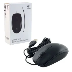 Juhtmega optiline hiir Logitech B100, 910-003357