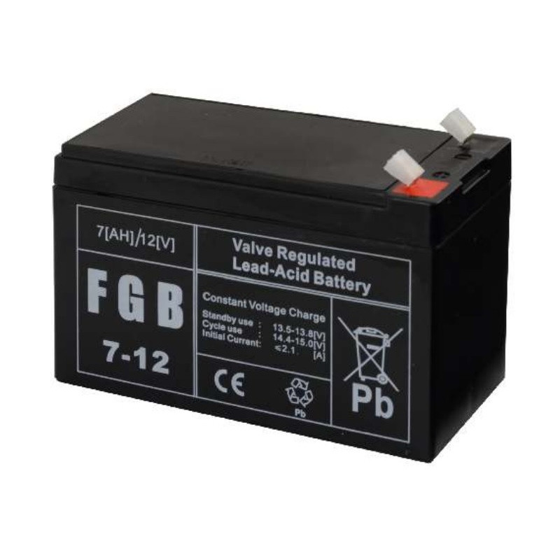 UPS aku, 12V, 7Ah, FGB7-12 EMU