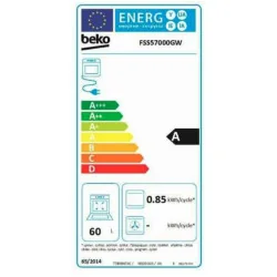 Электрическая плита, Beko FSS57000GW